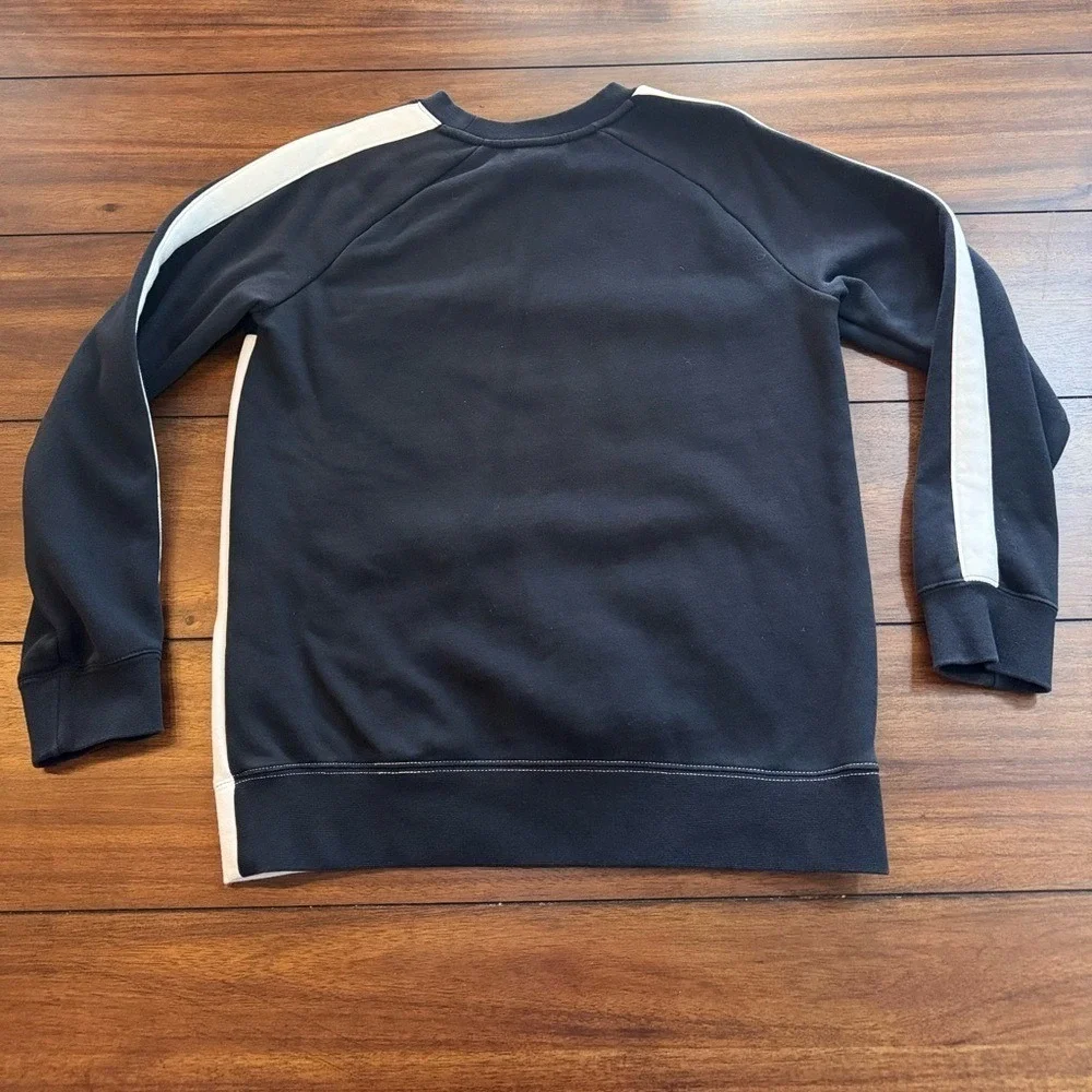 Nike Air Splicing Color-Block Large Logo Women's Fleece Round Neck Sweatshirt XL